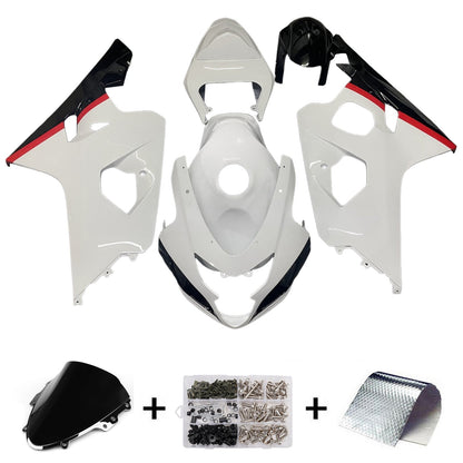 Kit carenatura iniezione plastica ABS per Suzuki GSXR 600/750 2004-2005 K4