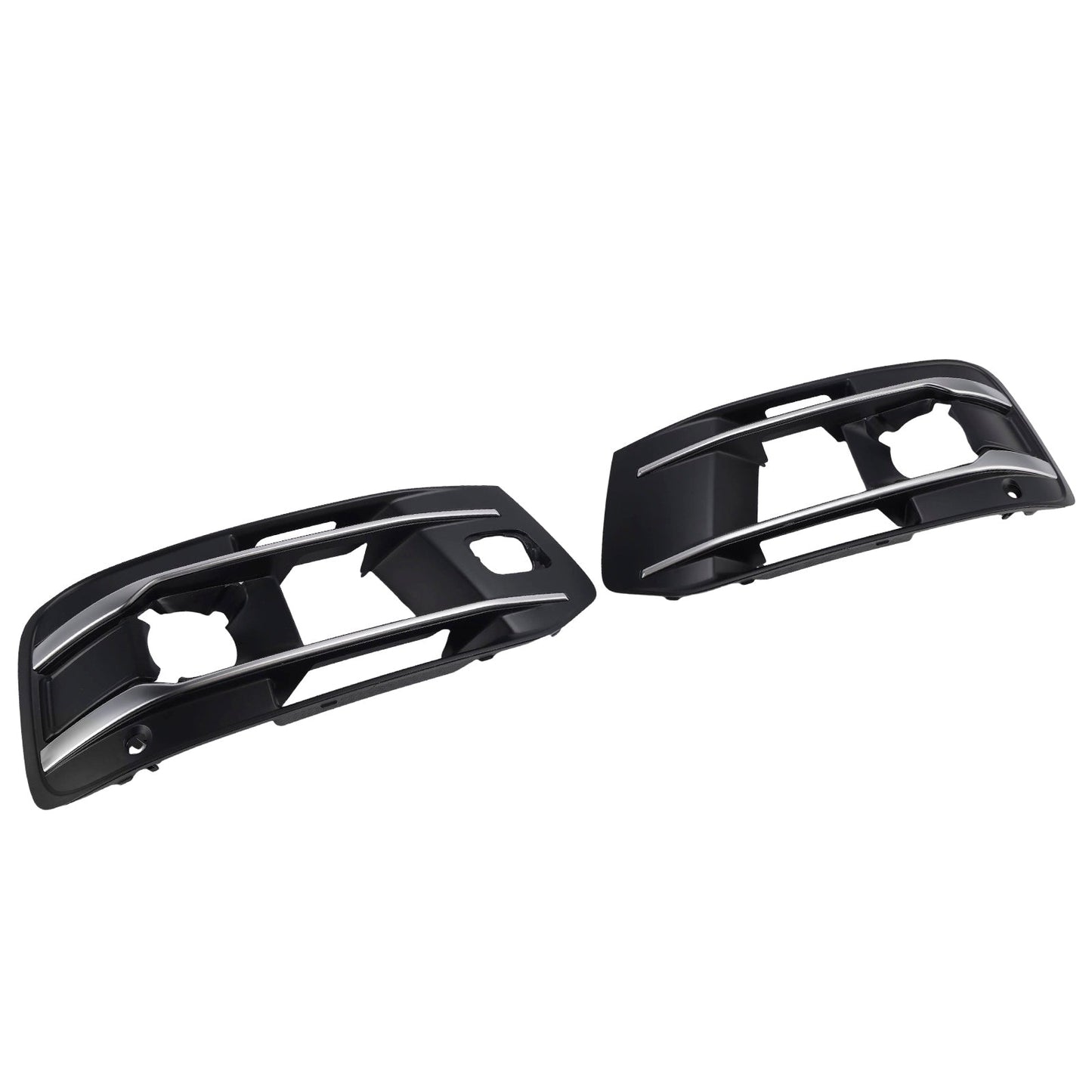 Compatibile con Audi Q7 2016-2019, 2 pezzi, copertura griglia fendinebbia paraurti anteriore 4M0807682AA4W3