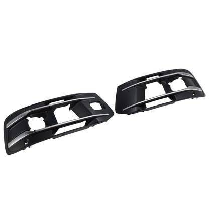 Compatibile con Audi Q7 2016-2019, 2 pezzi, copertura griglia fendinebbia paraurti anteriore 4M0807682AA4W3