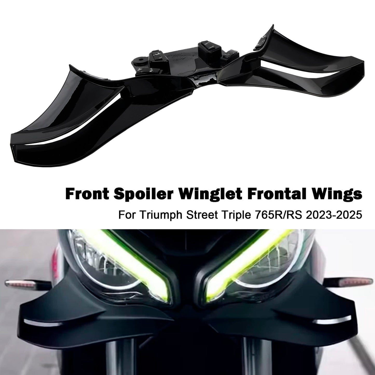 Alette spoiler anteriori Street Triple 765R/RS 2023-2025