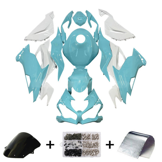 Kit carenatura iniezione in plastica ABS adatto per Kawasaki ZX6R 2019-2023