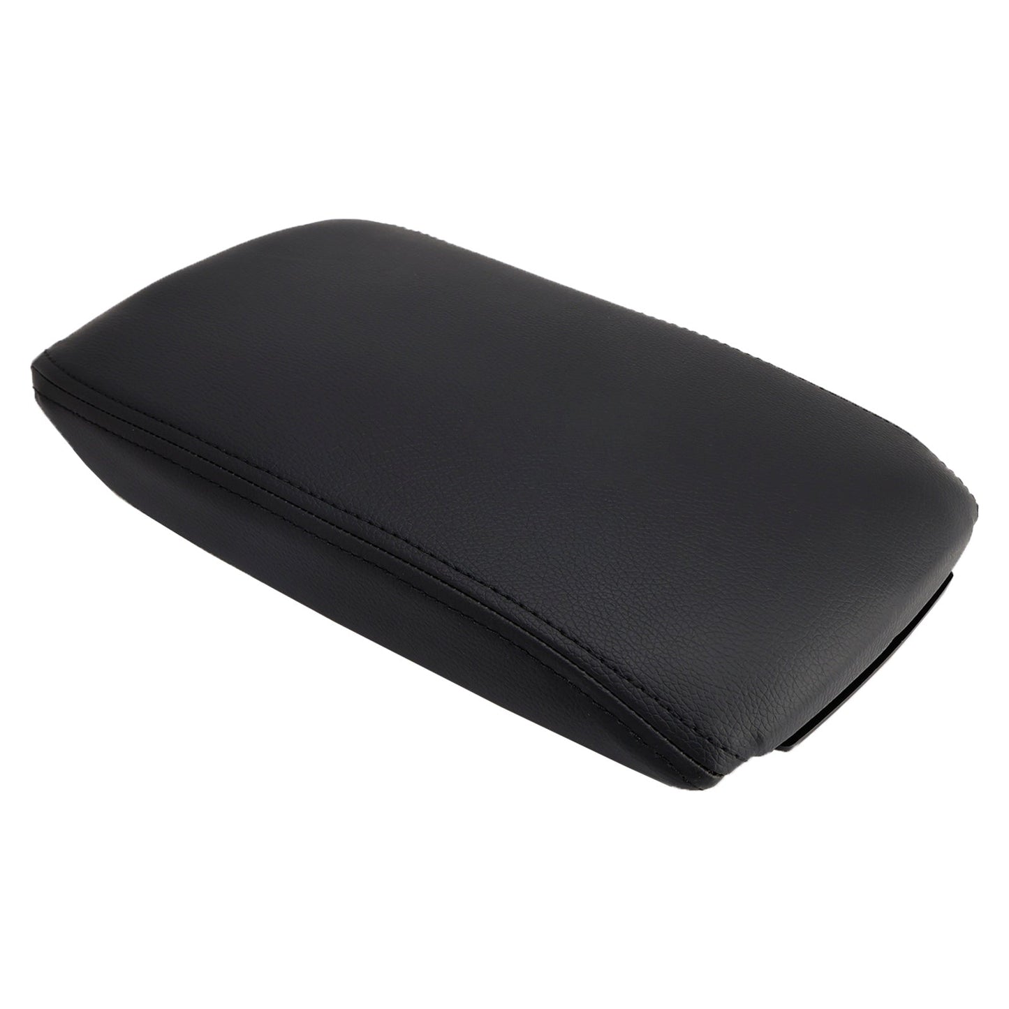 Copertura del bracciolo della console centrale in pelle nera per Audi A6 C6 2005-2011