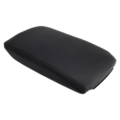 Copertura del bracciolo della console centrale in pelle nera per Audi A6 C6 2005-2011