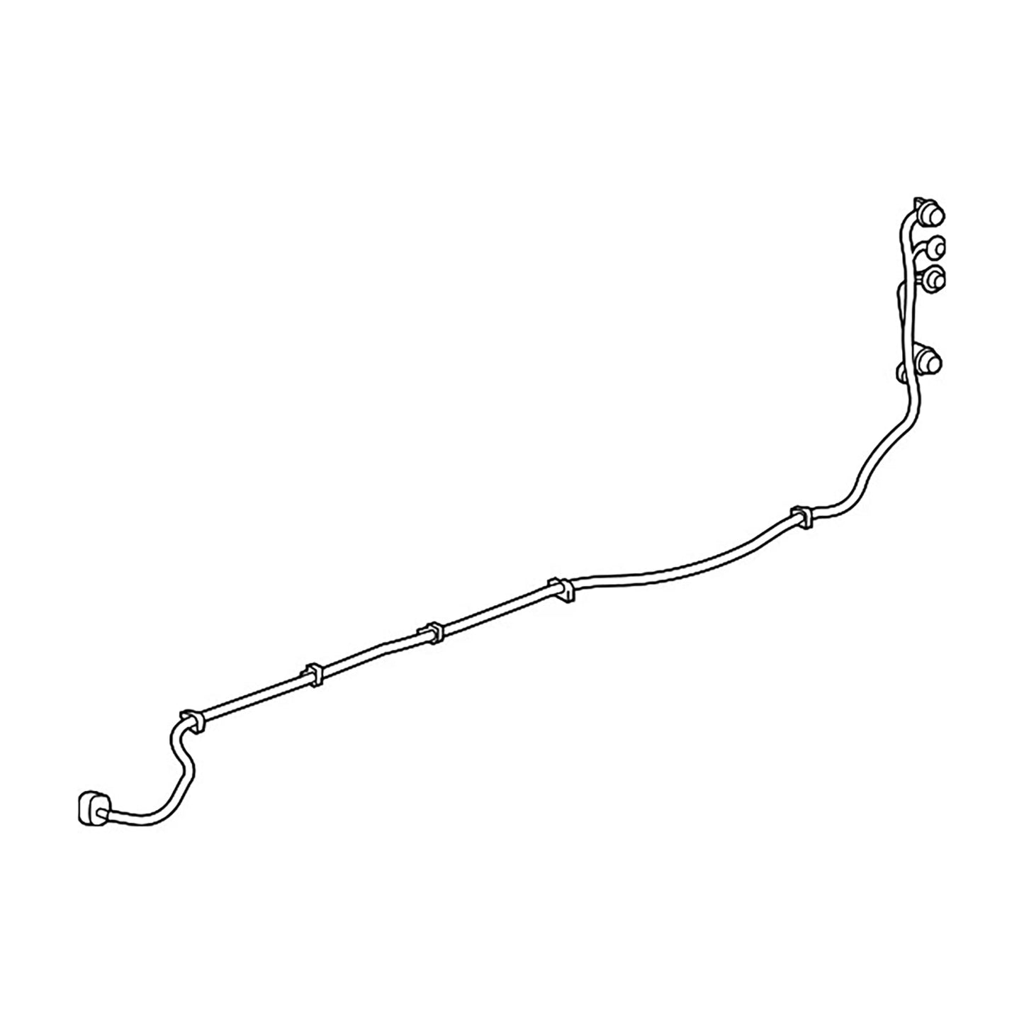 Cablaggio fanale posteriore sinistro 84233591 per Silverado 2016-2018