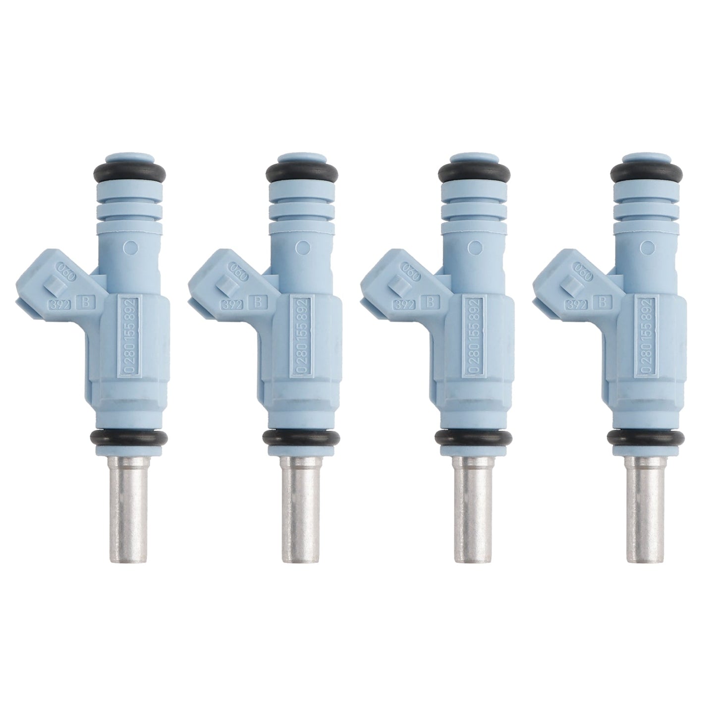 4 pezzi iniettore carburante 0280155892 adatto per Audi TT Quattro 1.5L 2000-2002 0280155893
