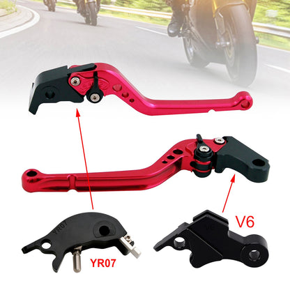 Leva frizione freno lunga adatta per YAMAHA XSR900 XSR900GP MT-09 MT-09SP 2024-2025