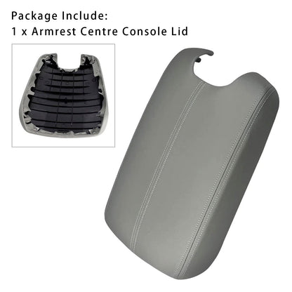 Coperchio della console centrale del bracciolo in pelle grigia per Honda Accord 2008-2012