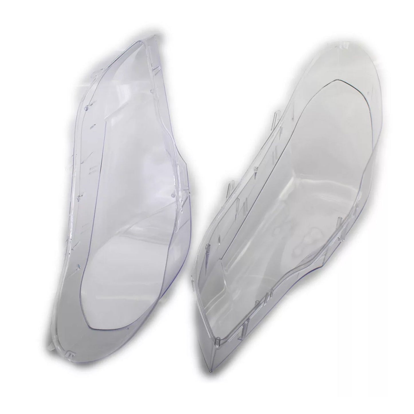 Coprilente trasparente per fari anteriori BMW X5 E70 2007-2013, sinistro e destro