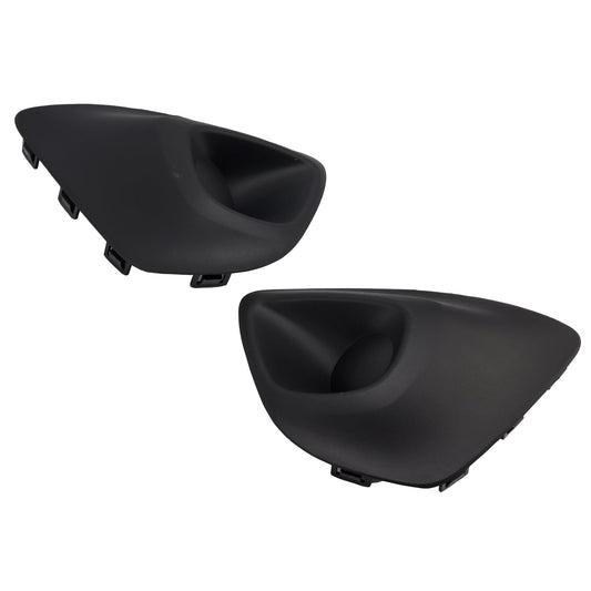 Griglia di copertura fendinebbia paraurti anteriore Vauxhall Vivaro B MK2 2015-2019 (2 pezzi)
