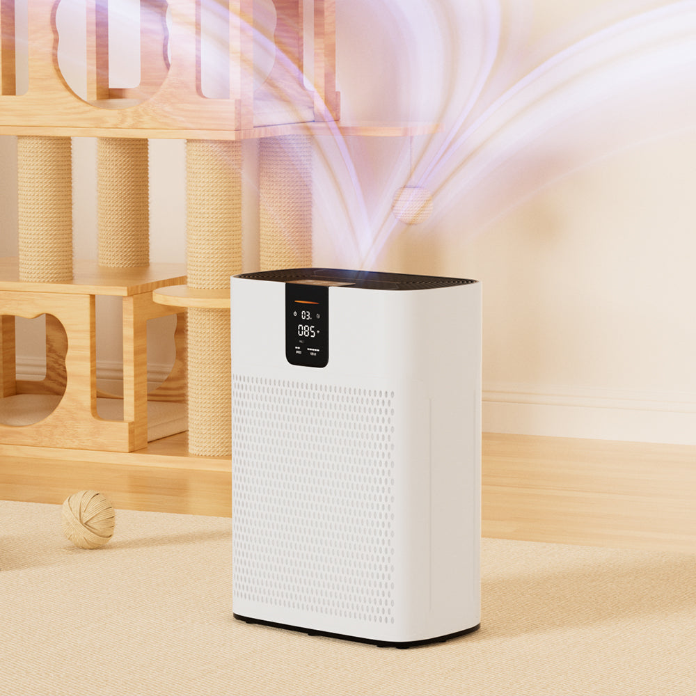 Purificatore d’aria per casa – HEPA silenzioso e smart con app per peli & polvere