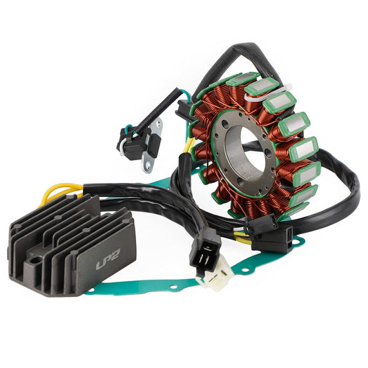 Suzuki SV650 SV650S 1999-2002 Magneto Statore + Raddrizzatore di tensione a 2 spine + Guarnizione