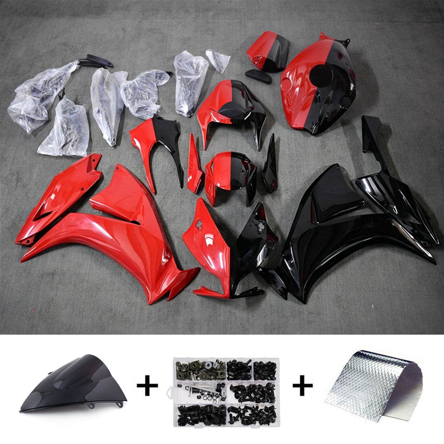 Kit di carene in plastica ABS stampate a iniezione per Honda CBR1000RR 2012-2016
