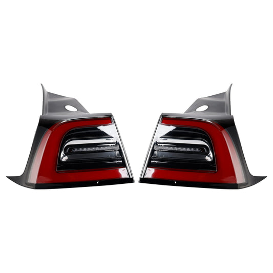 Fanale posteriore a LED L+R, fanale posteriore esterno a 3 pin per Tesla Model 3 Y 2017-2023