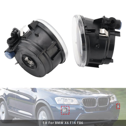 Coppia di fari fendinebbia anteriori senza lampadine per BMW X3 X4 X5 X6 63177238787