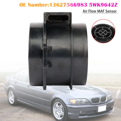 Sensore di flusso d'aria di massa MAF 13627566983 5WK9642Z per BMW Z4 330i 330Ci X3
