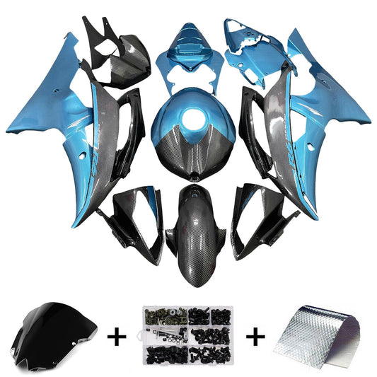 Kit carenatura iniezione plastica ABS per Yamaha YZFR6 YZF-R6 2008-2016