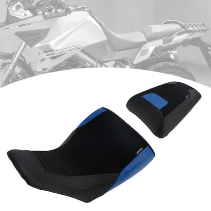Kit di ammortizzatori Raider anteriori e posteriori per Suzuki V-Strom DL1050, colore blu, 2023-2025.