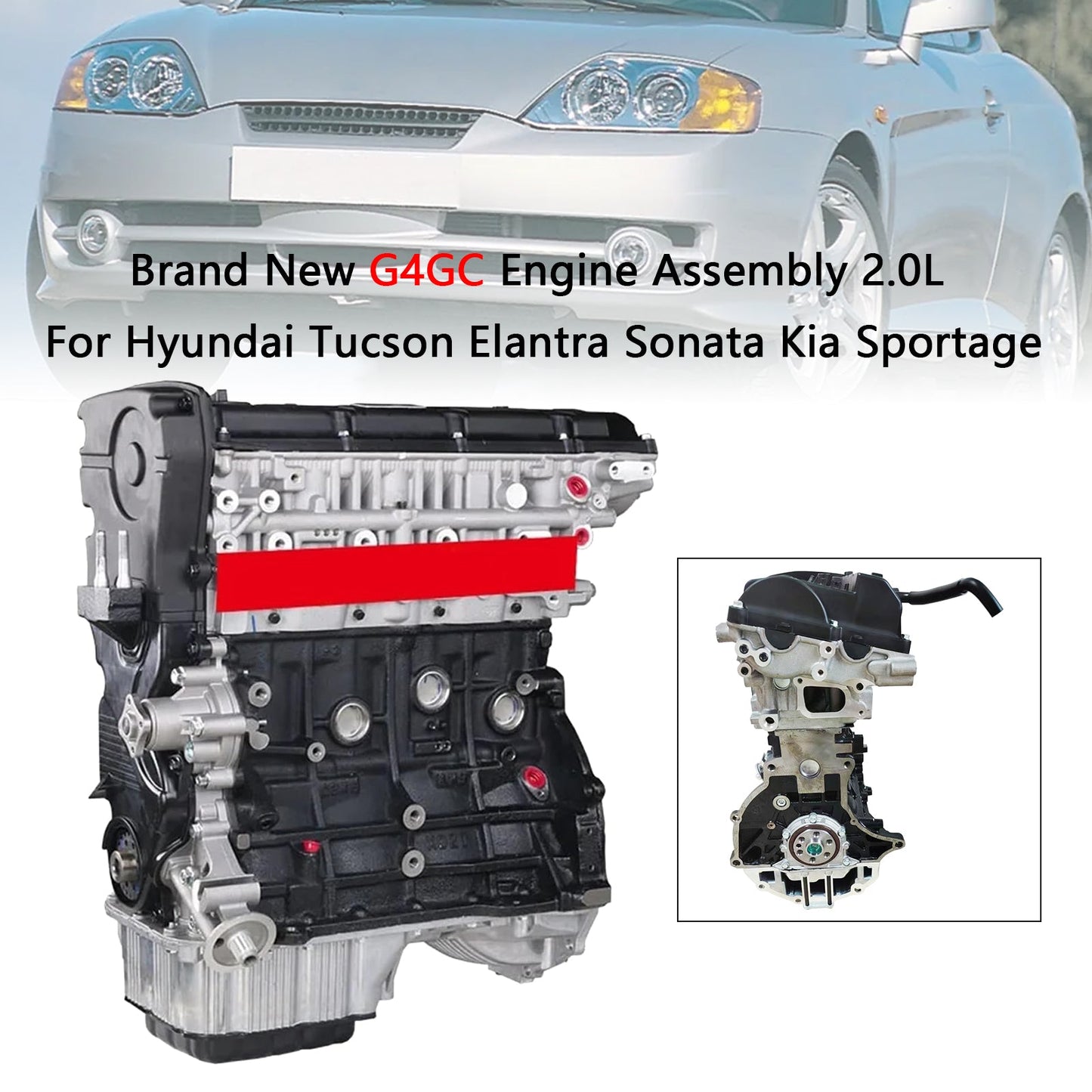 Nuovo gruppo motore G4GC 2.0L per Hyundai Tucson Elantra Sonata Kia Sportage