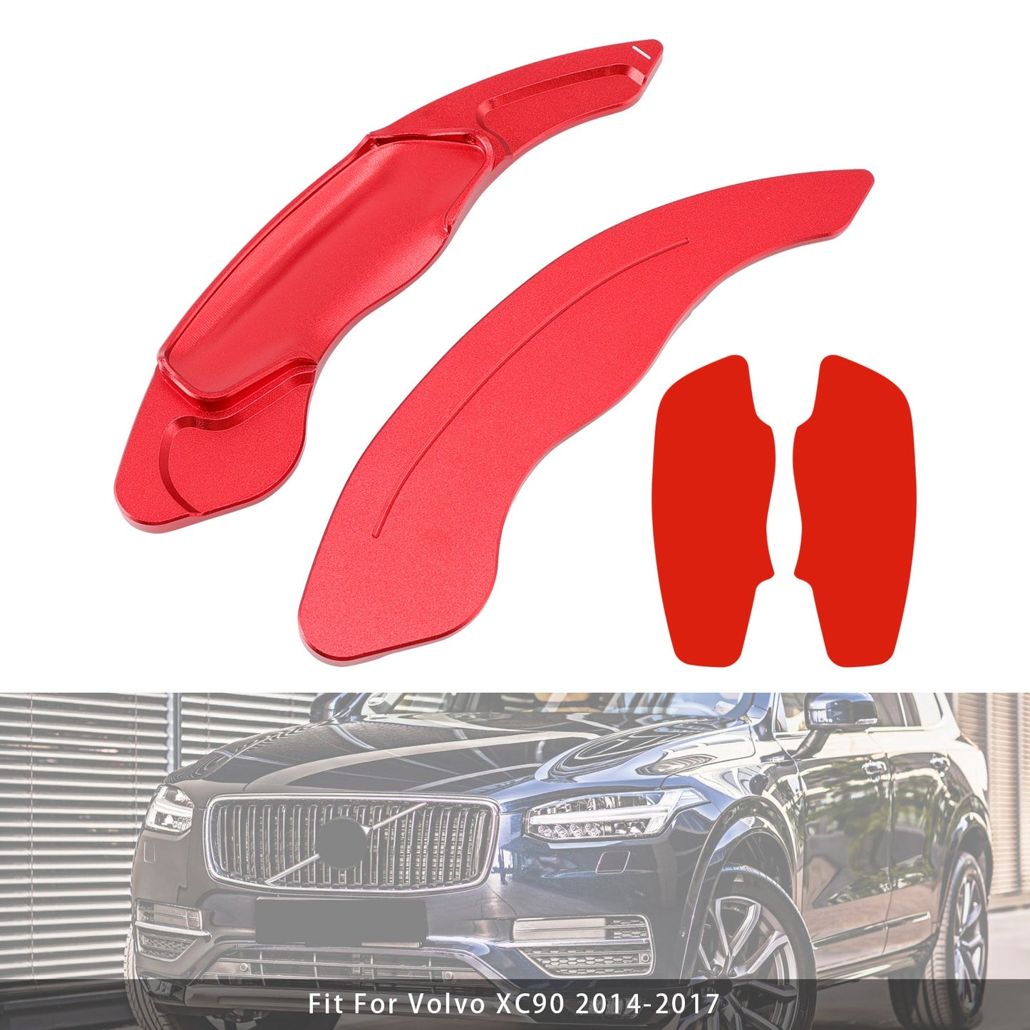 Estensione del cambio al volante per VOLVO XC60 XC90 in alluminio