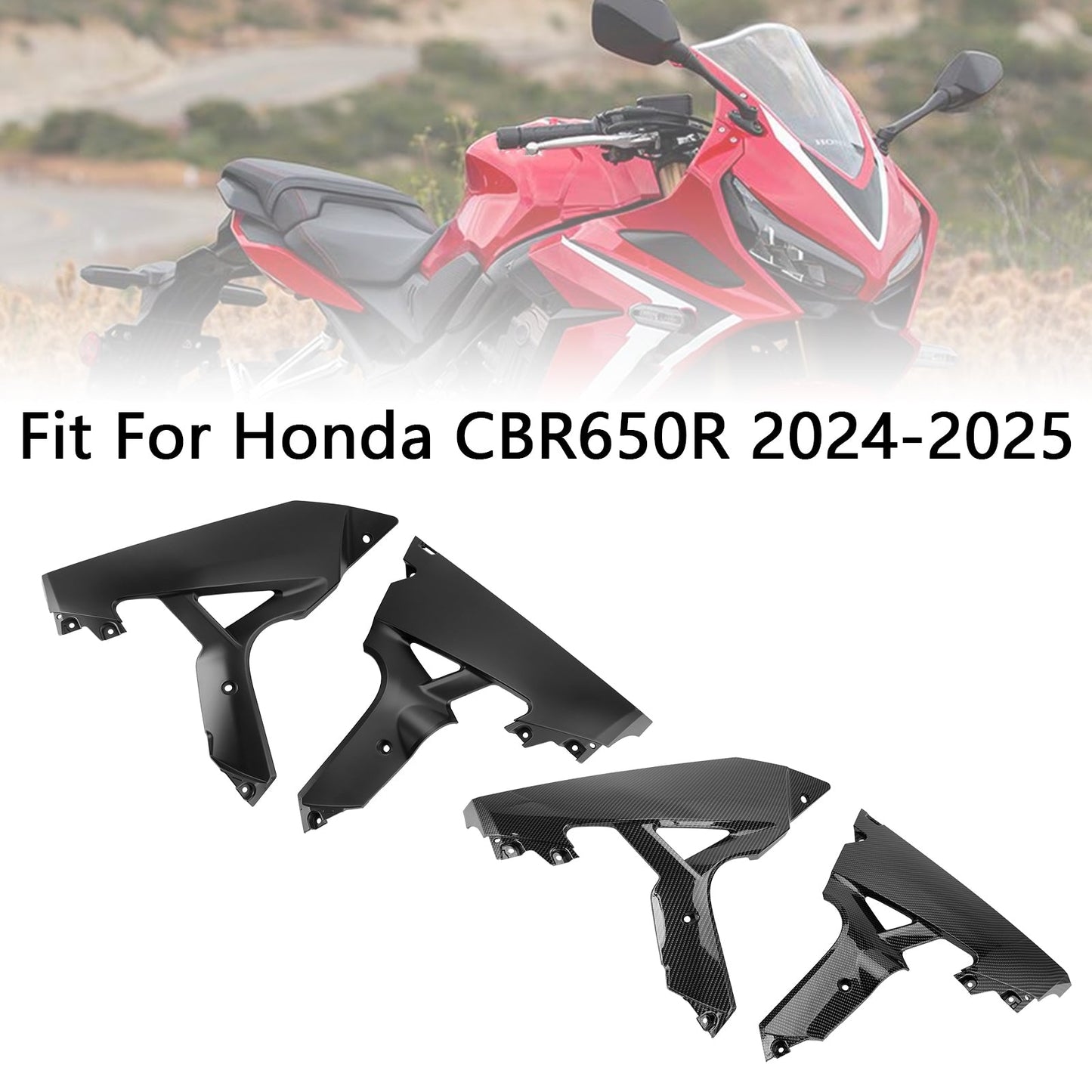 Carenatura laterale del pannello del telaio della carenatura per Honda CBR650R 2024-2025