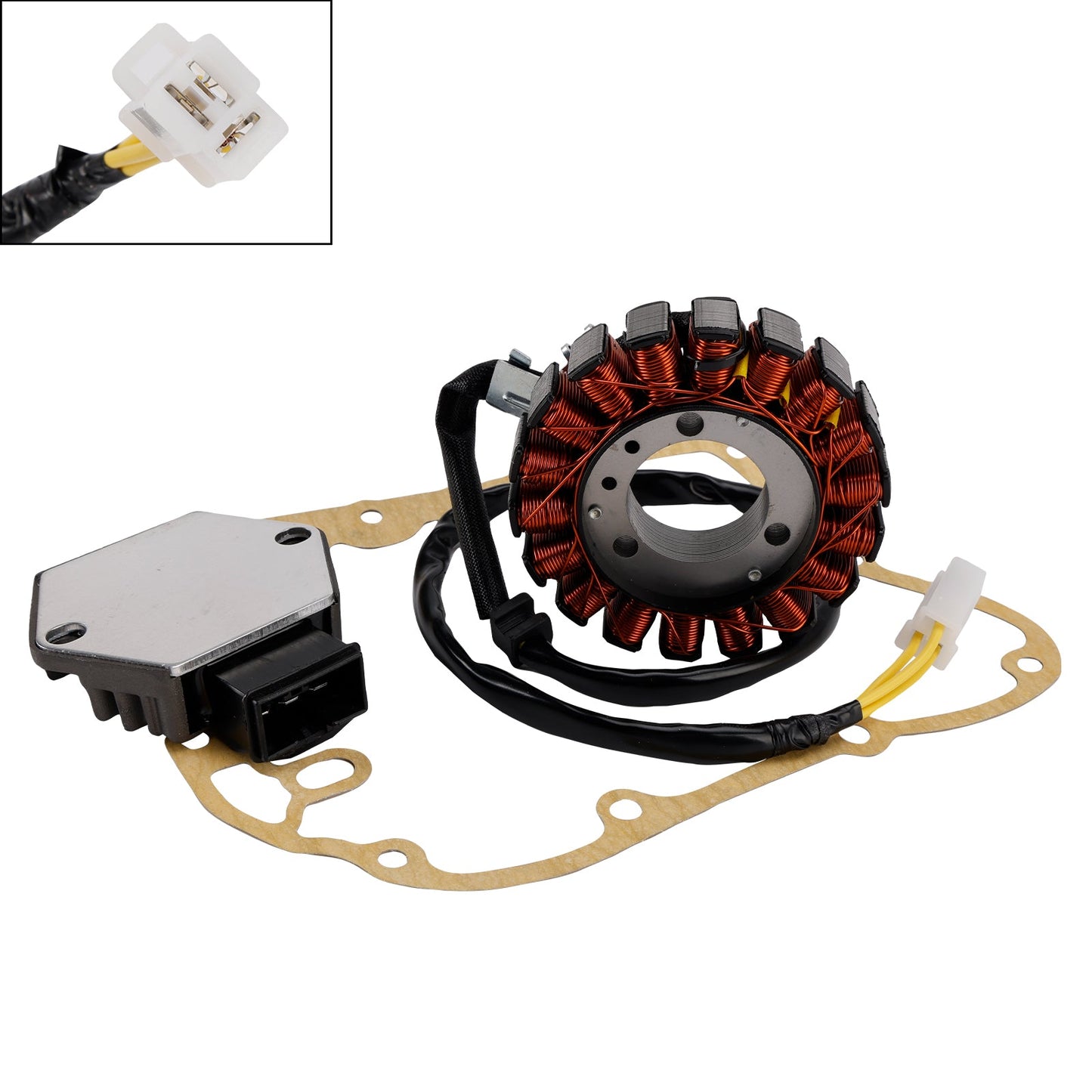 GUARNIZIONE REGOLATORE GENERATORE STATORE RADDRIZZATORE 31120-KGF-912 per Honda SH 125 2001-2004