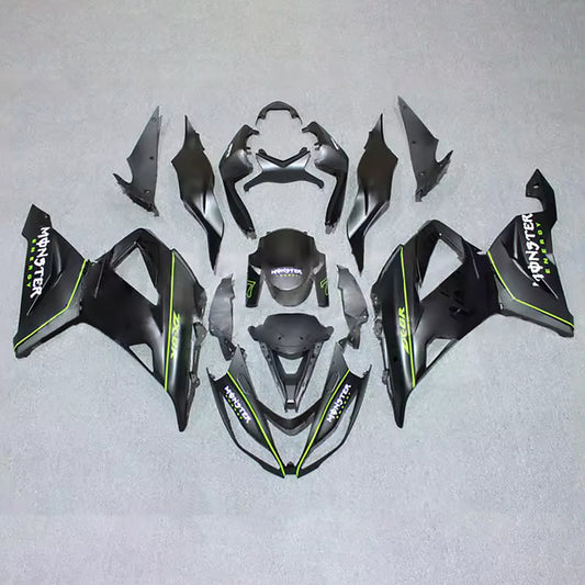 Kit carenatura iniezione in plastica ABS adatto per Kawasaki ZX6R 636 2013-2018