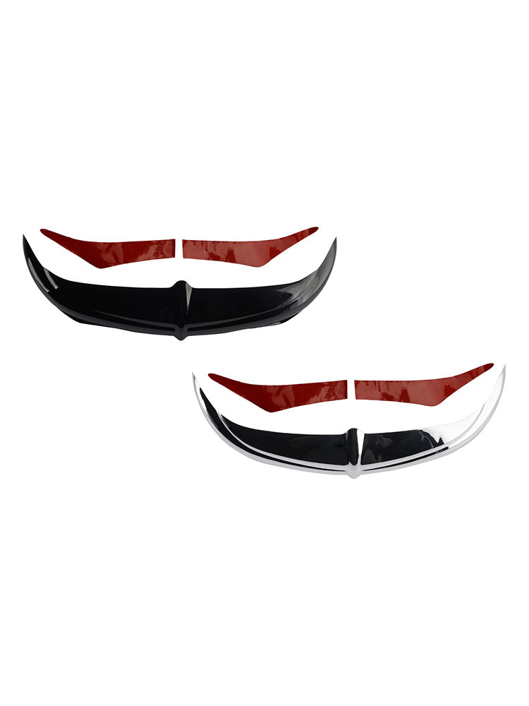 Decorazione decorativa Bat Brow Batwing per Electra Street Glide Trikes 96-13