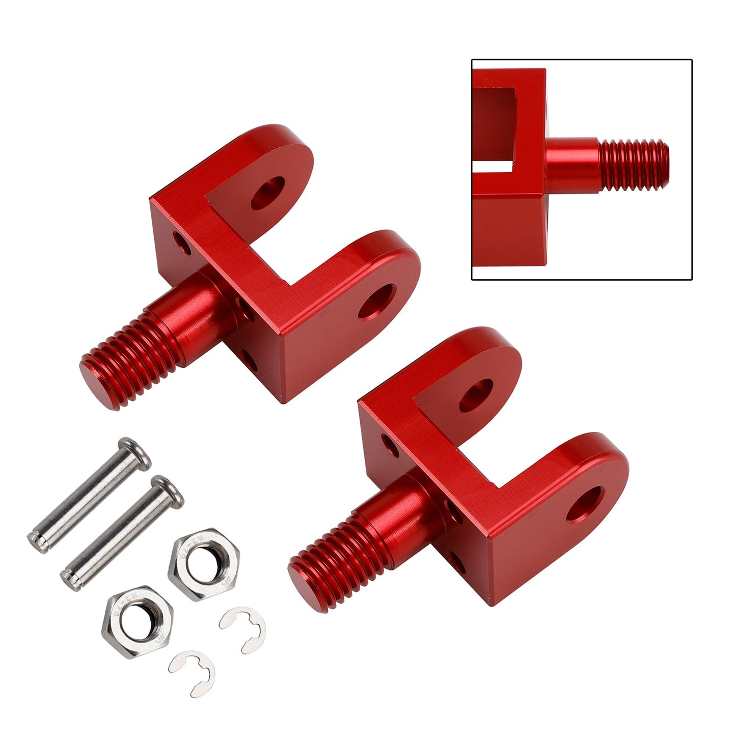 Staffa di montaggio per pedane adatta per Sur Ron Light Bee X/S Segway X160 X260