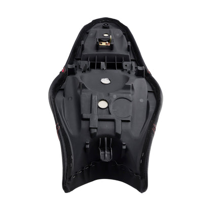 Cuscino anteriore posteriore per sedile passeggero Kawasaki Versys650 2022-2024 rosso