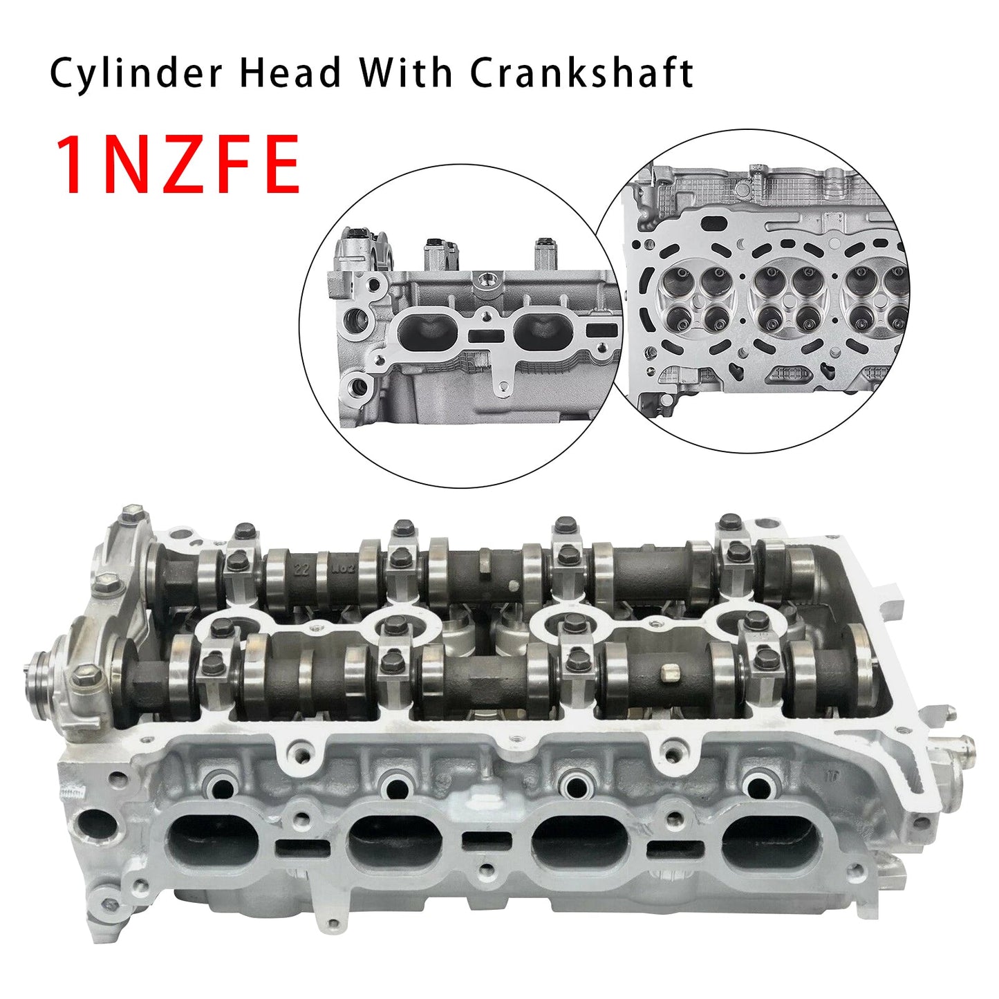 Toyota Prius Echo Yaris Scion XA XB 1.5L Gruppo testata cilindro 1NZFE