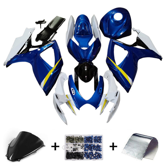 Kit carenatura iniezione plastica ABS per Suzuki GSXR 600/750 2006-2007 K6