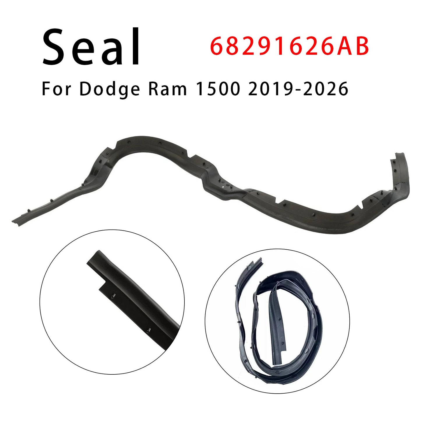 Guarnizione del cofano 68291626AB per Dodge Ram 1500 2019-2026