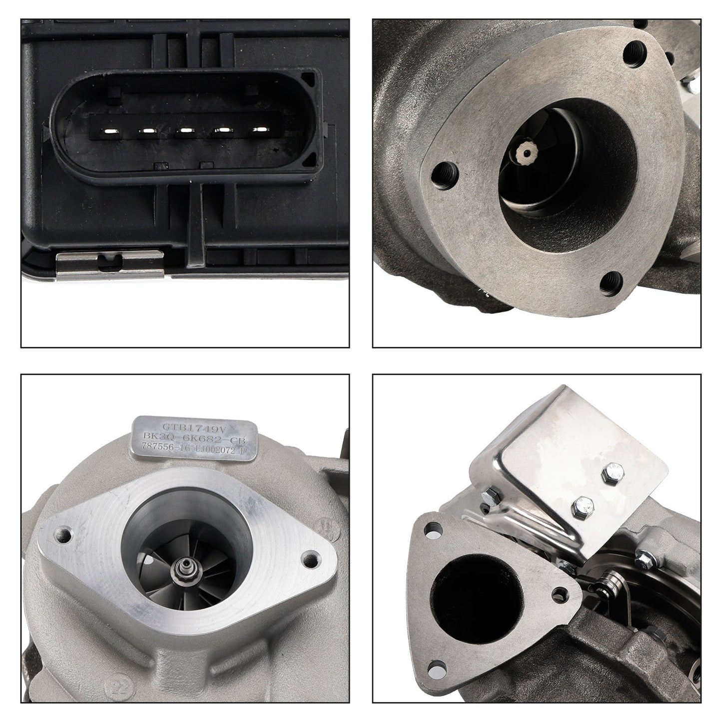 Per Transit 300 310 350 370 2.2 TDCI DuraTorg Euro5 2010- BK3Q-6K682-CB Turbocompressore