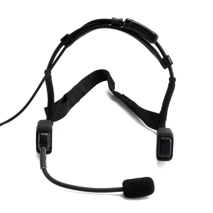 7.1-C9 Cuffie tattiche avanzate con gancio auricolare e connettore grande per montaggio posteriore, compatibili con Bone