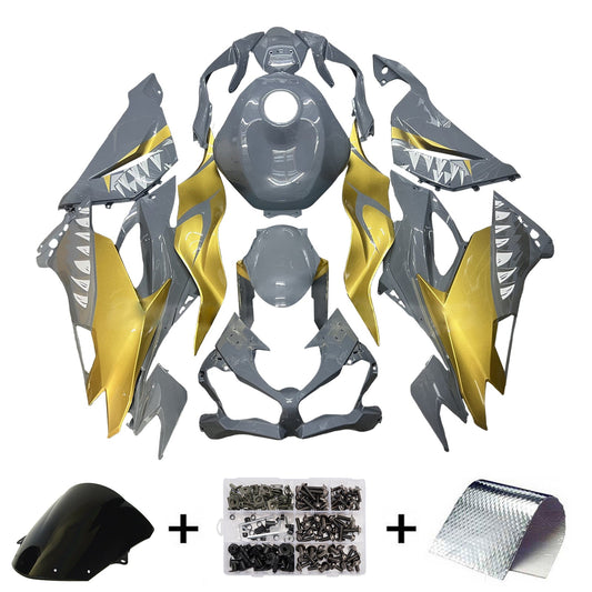 Kit carenatura iniezione in plastica ABS adatto per Kawasaki ZX6R 2019-2023