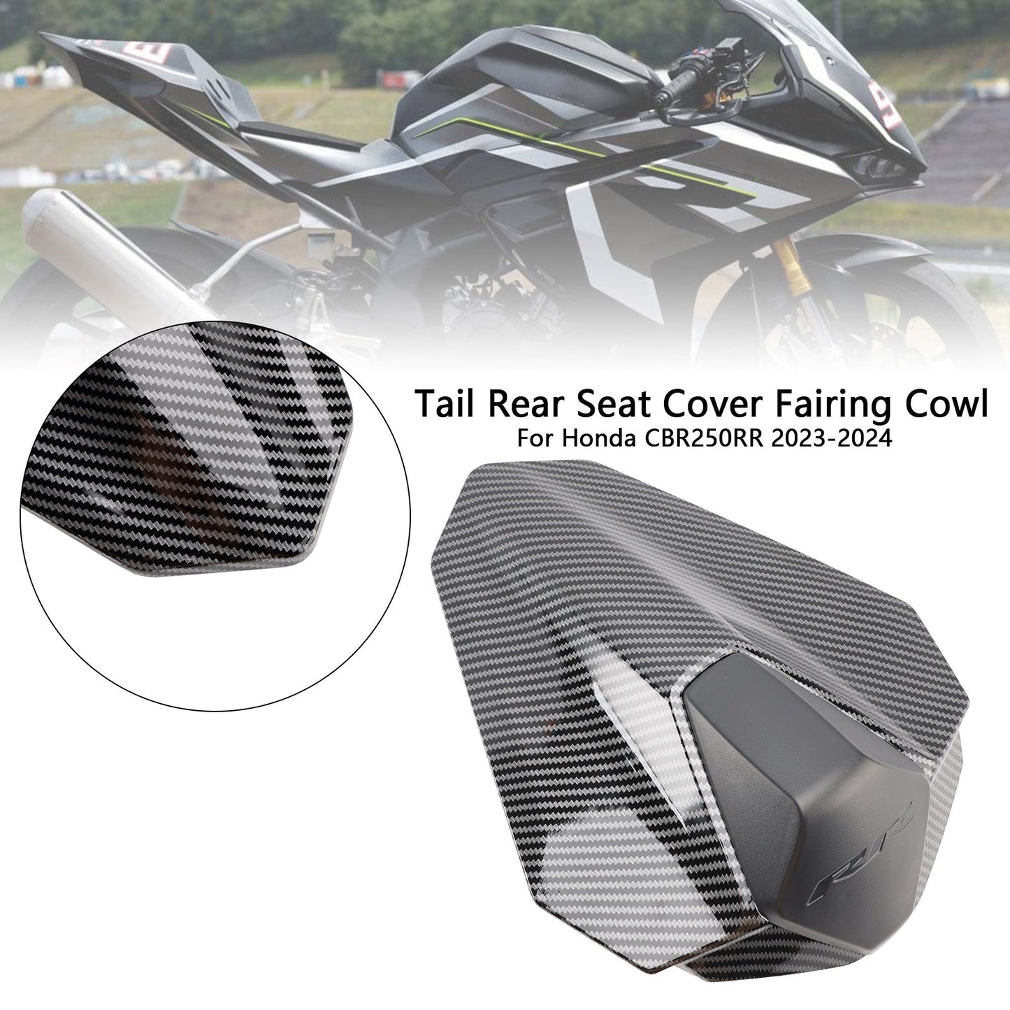 Copertura per carenatura del sedile del passeggero posteriore Honda CBR250RR 2023-2024