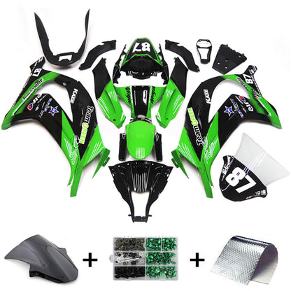 Kit carenatura Bodywork Abs di plastica adatta per Kawasaki ZX10R 2011-2015