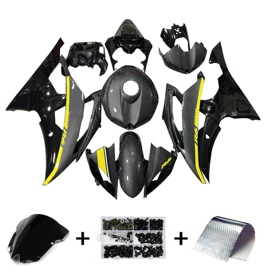 Kit carenatura iniezione plastica ABS per Yamaha YZFR6 YZF-R6 2008-2016