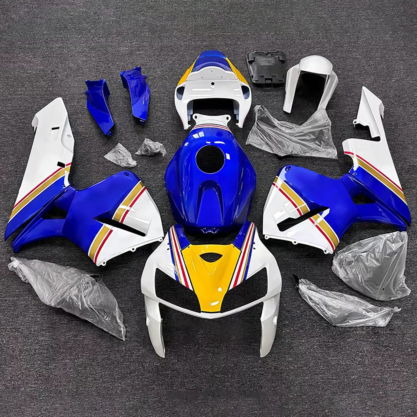 Kit di carene in plastica ABS stampate a iniezione per Honda CBR600RR 2005-2006 F5