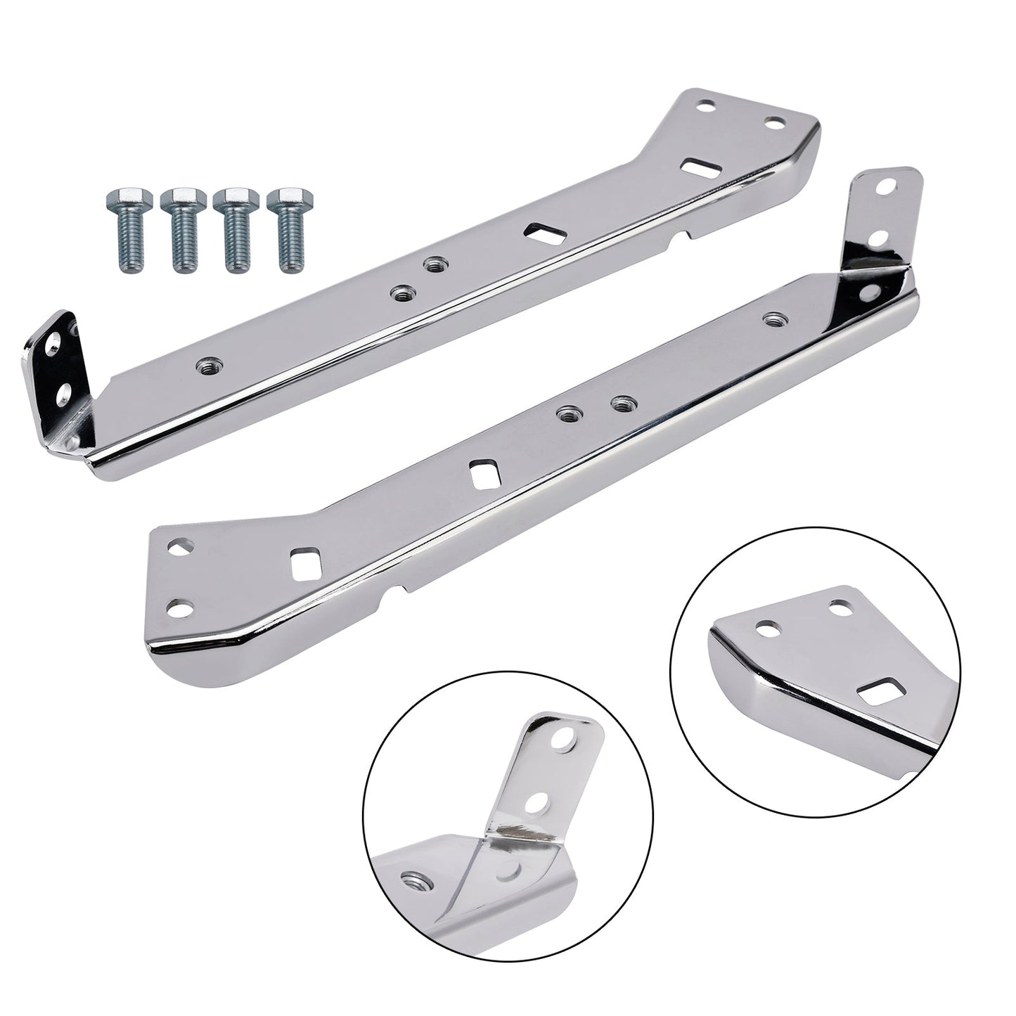 Coppia di supporti per borse laterali 90718-79C per Touring Road Glide Flt 85-08