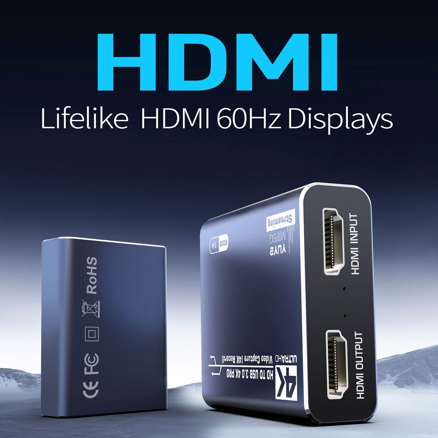 Scheda di acquisizione HDMI Video 4K Live Set-Top Box Registrazione Acquisizione audio