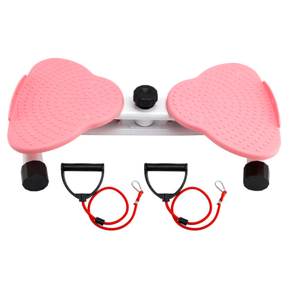 AB Twister Board, capacità 150 kg e 20 dB, ultra silenzioso, antiscivolo, per casa, palestra, attrezzatura per allenamento per donne, pancia grassa, rosa, macchina per torcere la vita, strumento fitness