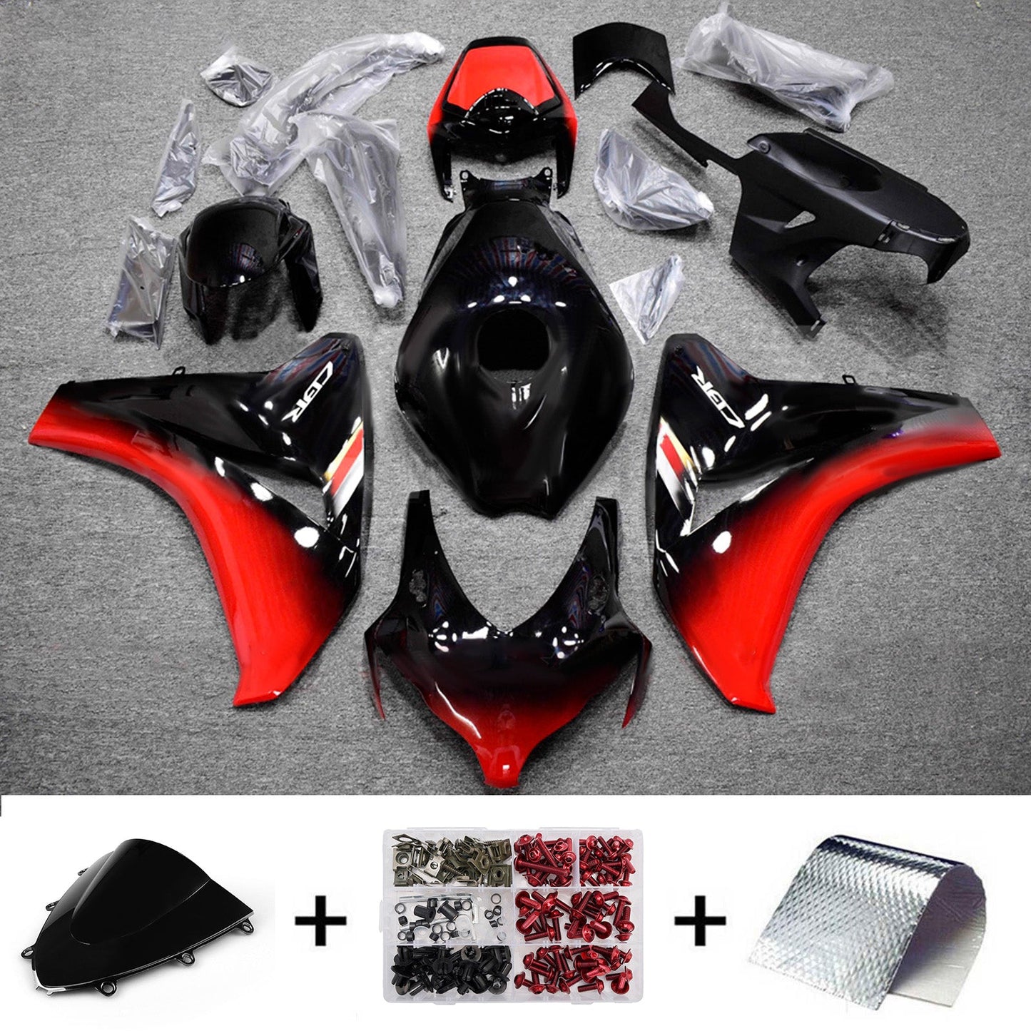 Kit di carene in plastica ABS stampate a iniezione per Honda CBR1000RR 2008-2011