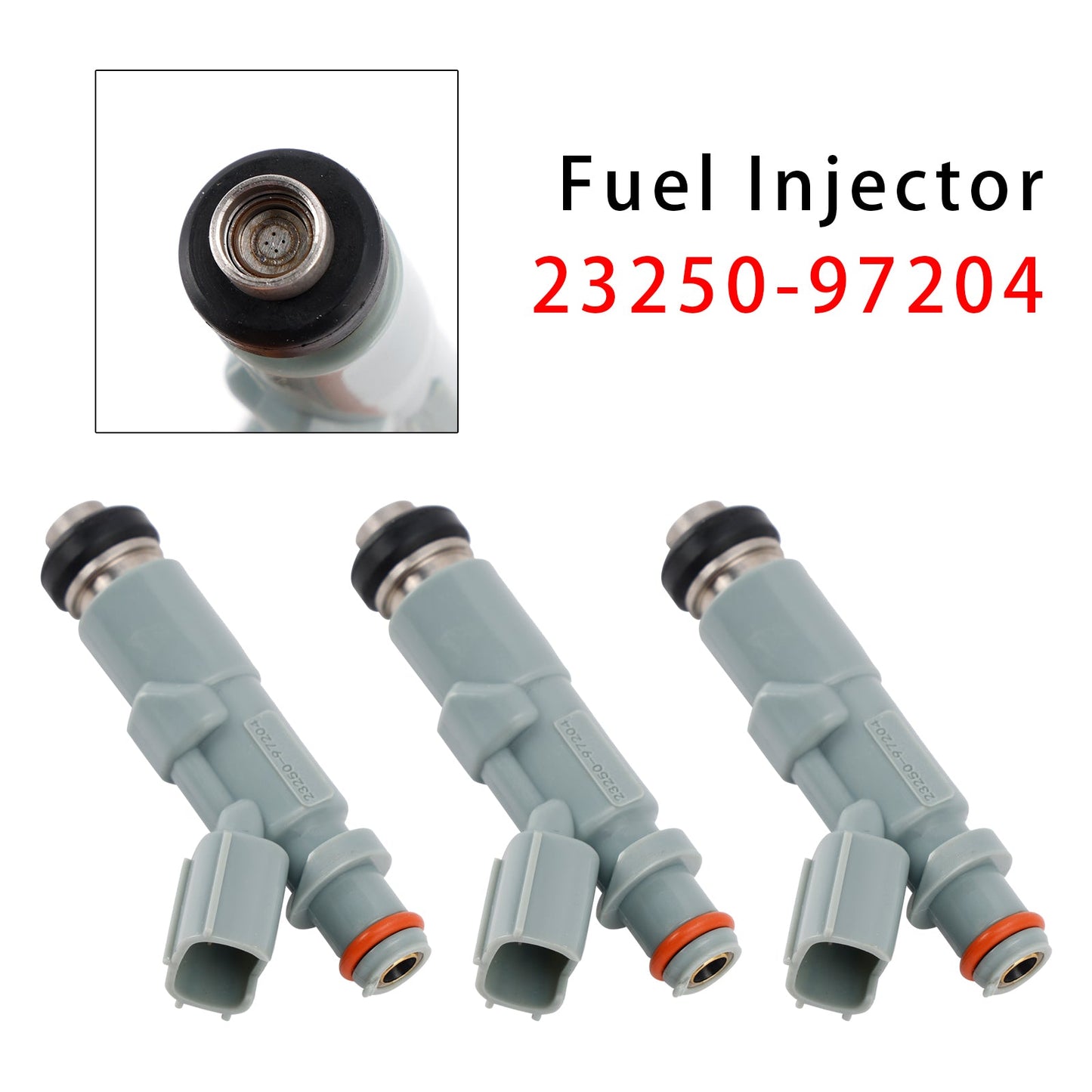 Iniettore di carburante da 3 pezzi per camioncino Daihatsu Hijet S210P modello 23250-97204