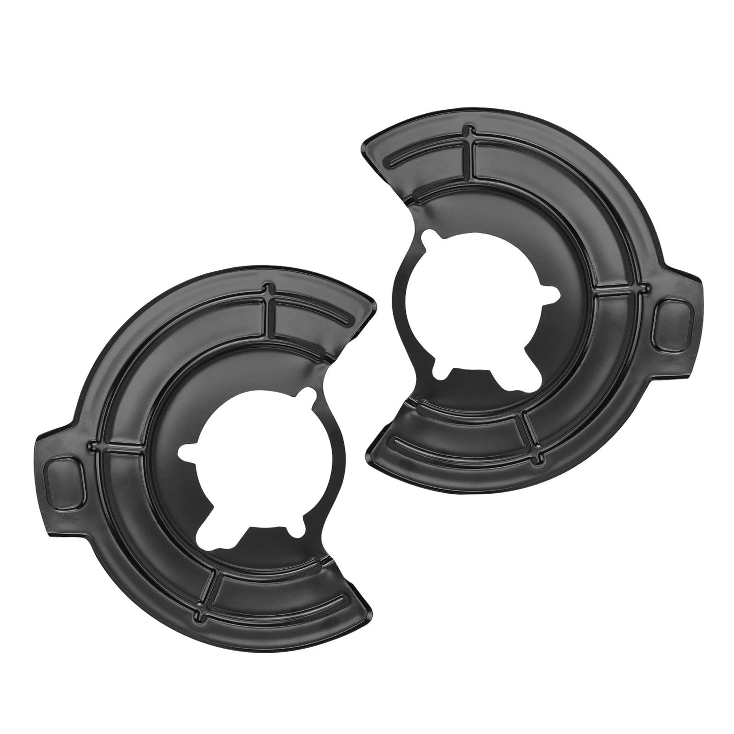 Protezioni antipolvere per freni sinistro e destro 68043286AB compatibili con Jeep Wrangler JK 2007-2018, colore nero.