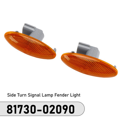 Indicatore di direzione laterale, luce parafango per Toyota Corolla Camry Yaris 81730-02090