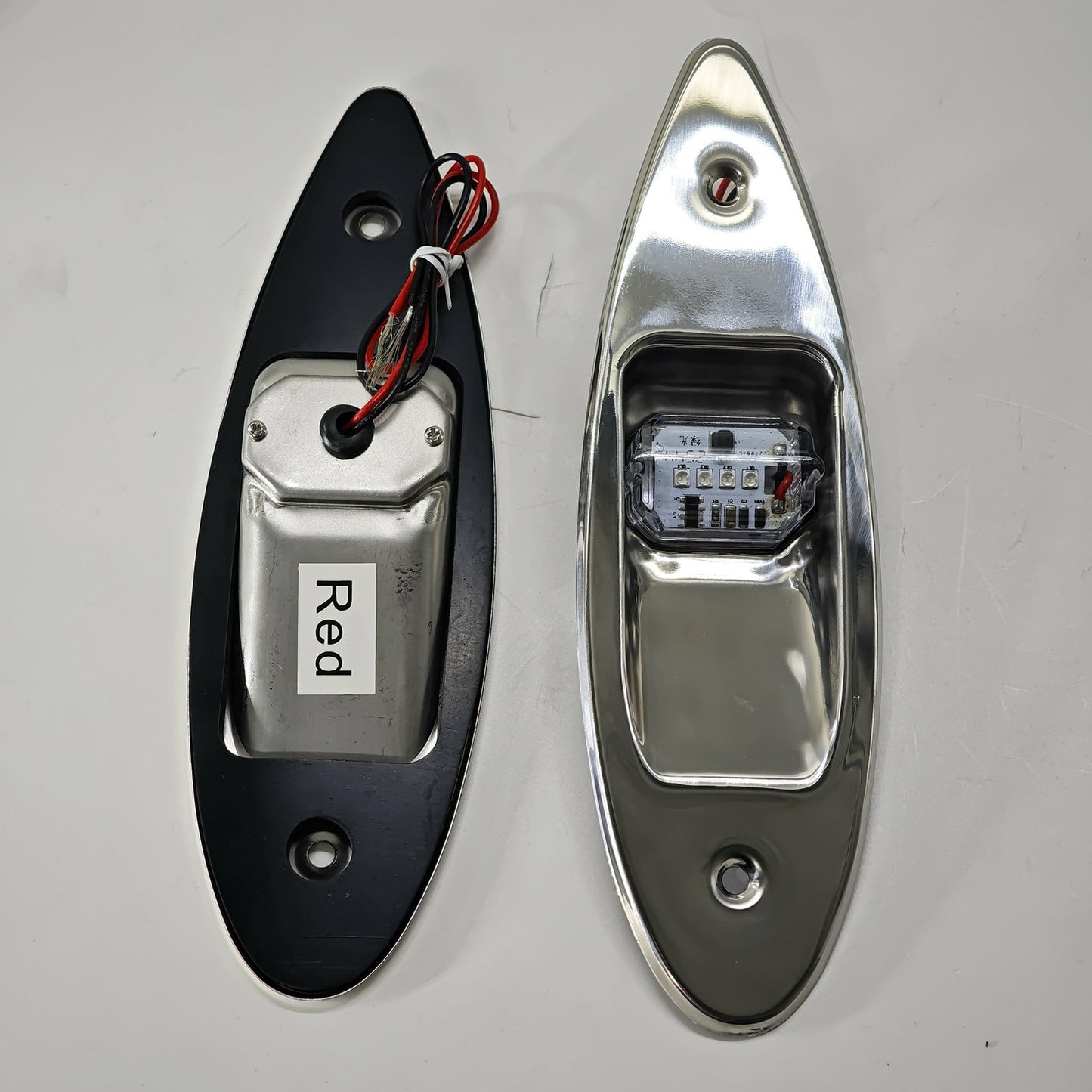 Luce di segnalazione di navigazione IP67 12-24V per barche, yacht e imbarcazioni a vela.