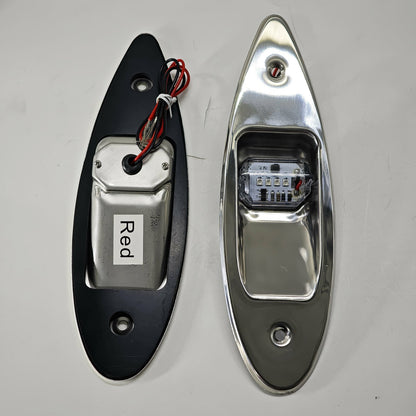 Luce di segnalazione di navigazione IP67 12-24V per barche, yacht e imbarcazioni a vela.