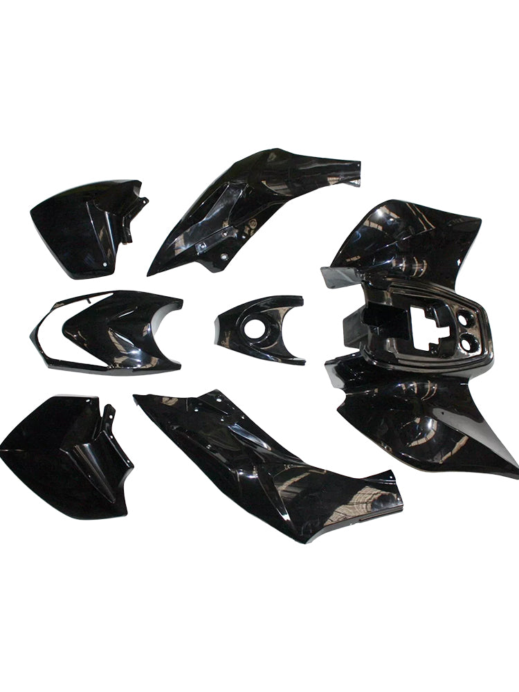 Kit di protezioni per parafanghi in plastica per 125cc Tiger Quad Dirt Bike ATV Nero