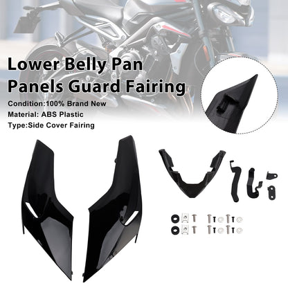 Pannelli inferiori di protezione della carenatura per Street Triple 765 R/RS 2020-2022